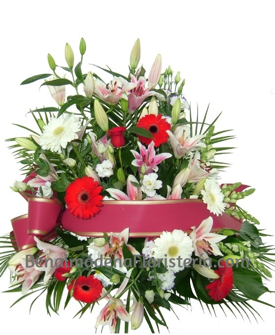 Centro Funerario Rojo Variado