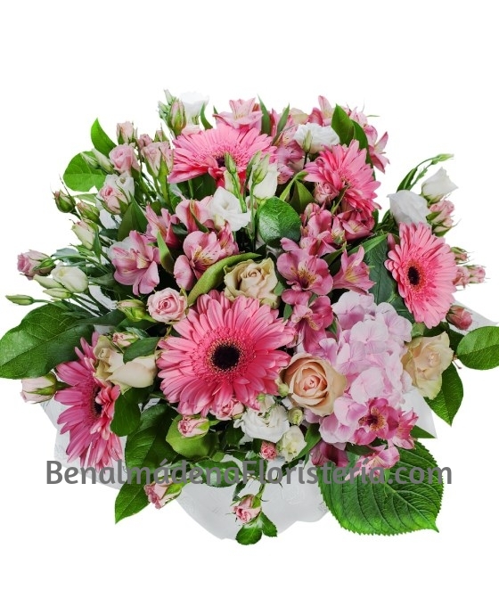Ramo Flores tonos Rosados
