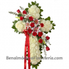 Cruz Funeraria Blanca