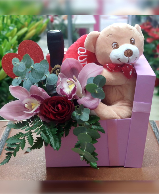 Centro Regalo Rosa