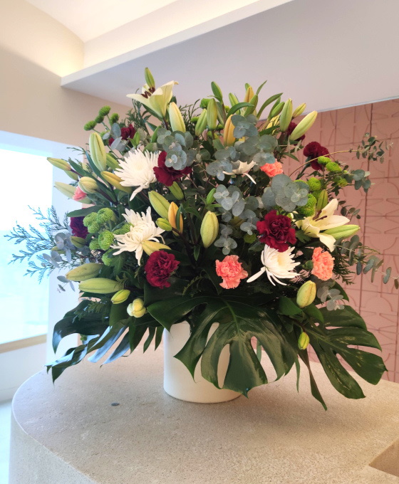 Centro de Flores Elegante
